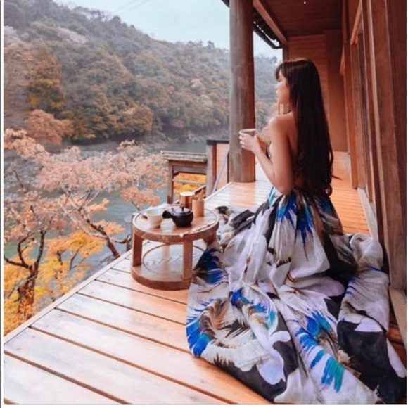 H&M Conscious Exclusive Silk Blend Dress Size XS 2 34 - Picture 8 of 11